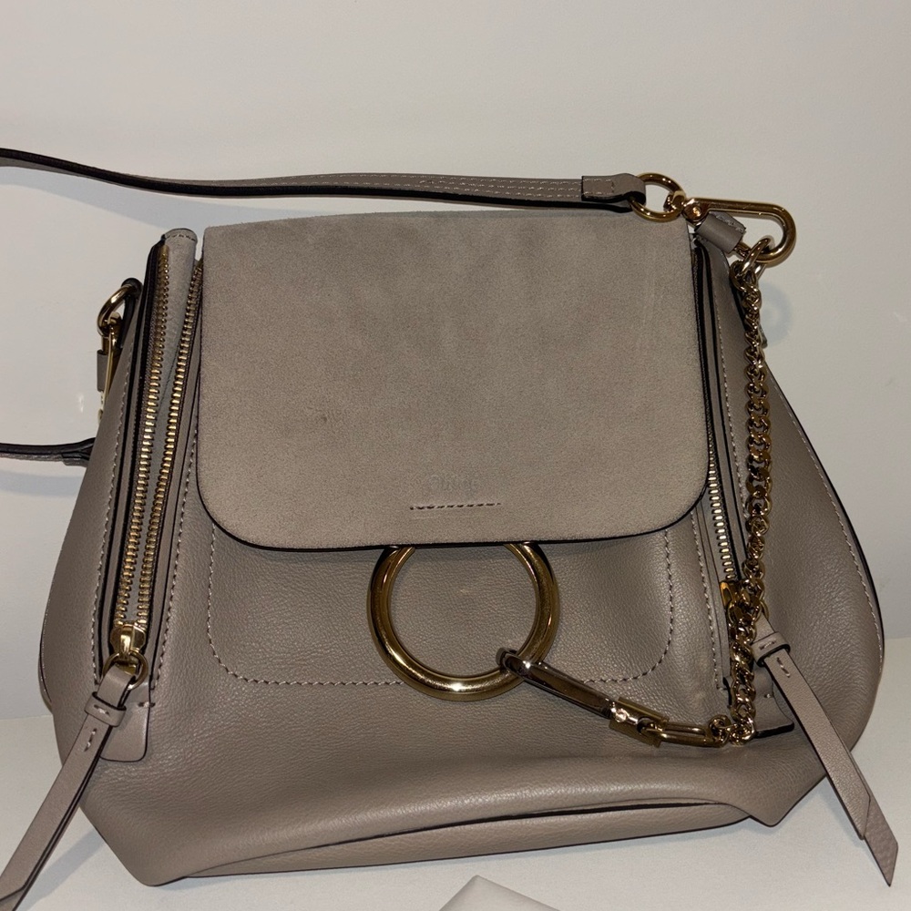 Chloe Faye Small Backpack Shoulder Bag - Picture 4 of 7